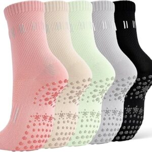 5 Pairs Pilates Socks